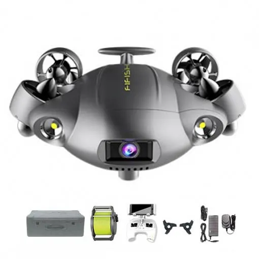 Qysea Fifish V6 Expert 2.2 M100 - Drone sous-marin professionnel