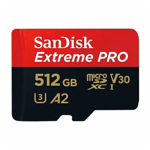 SanDisk 512Go Extreme PRO - Carte mémoire microSDXC™ UHS-I