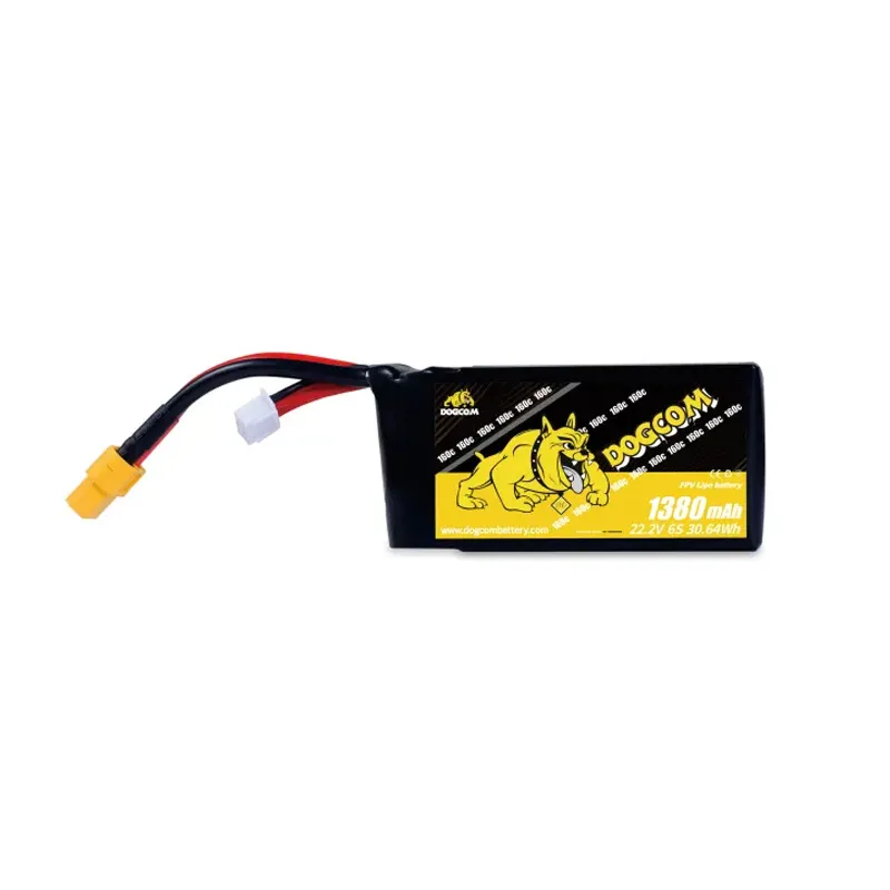 Batterie LiPo Dogcom 6S 1380mAh 160C