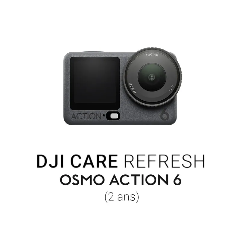 DJI Care Refresh pour DJI Osmo Action 6 (2 ans)