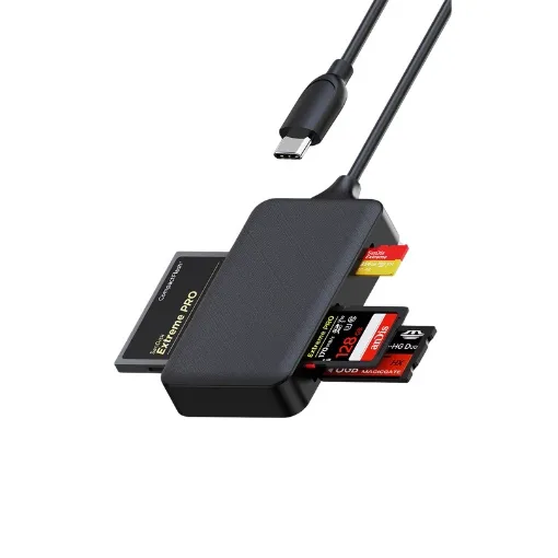Lecteur de cartes 4en1 Rugged
