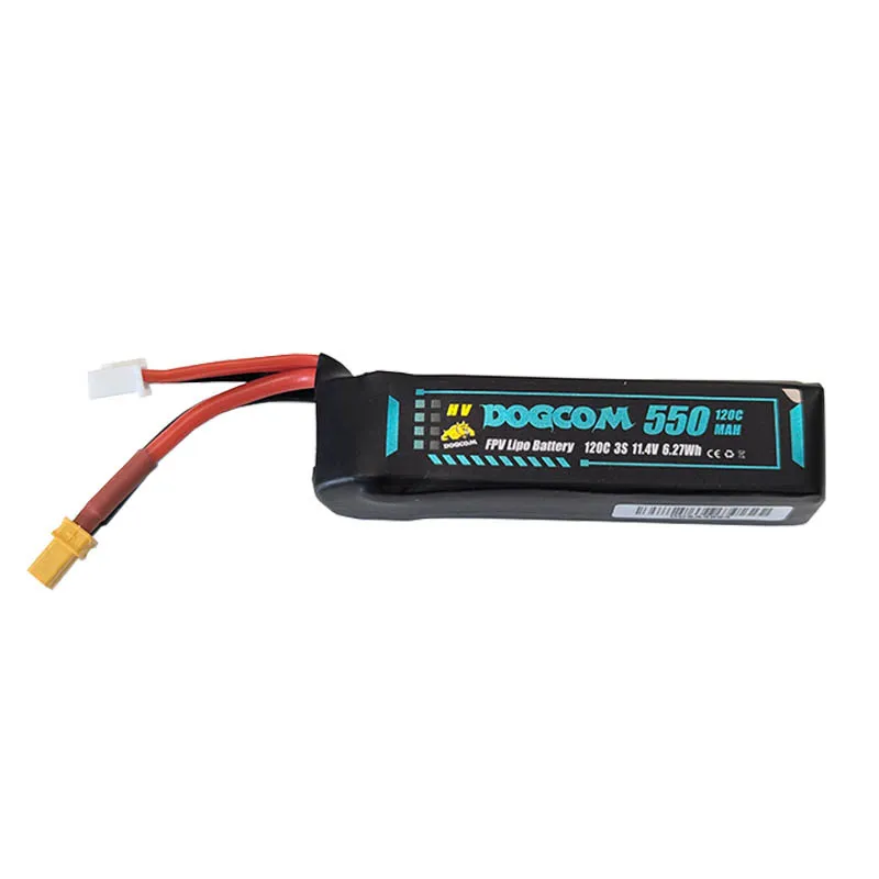 Batterie LiHV Dogcom 3S 550mAh 120C