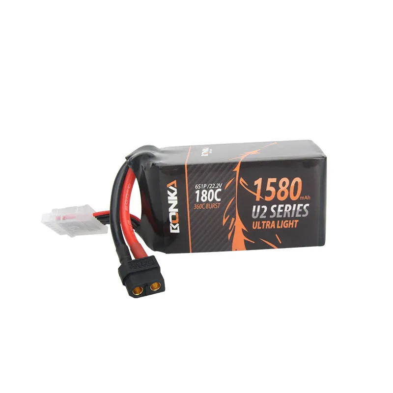 Batterie LiPo Bonka U2 Ultra 6S 1580mAh 180C (XT60)