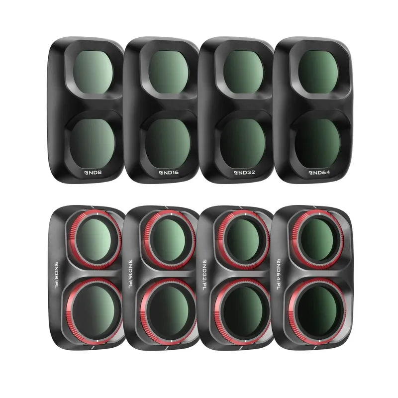 Pack de 8 filtres Freewell All Day pour DJI Osmo Pocket 4P