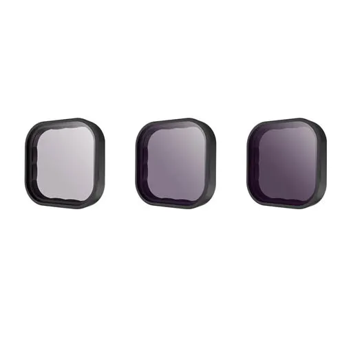 Pack Telesin de 3 filtres ND (8-16-32) pour GoPro HERO13 Black
