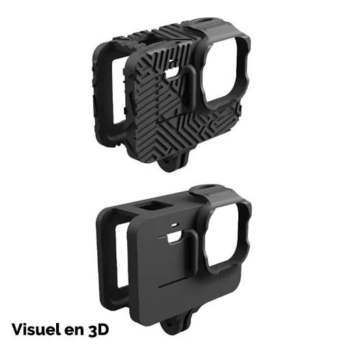 Support TPU avec monture horizontale LemonFPV pour GoPro HERO13/12/11/10/9
