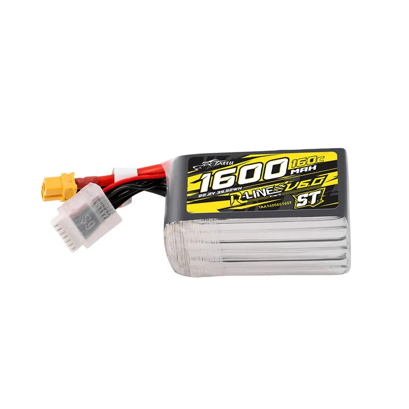 Batterie LiPo Tattu R-Line 6.0 S.T 6S 1600mah 160C