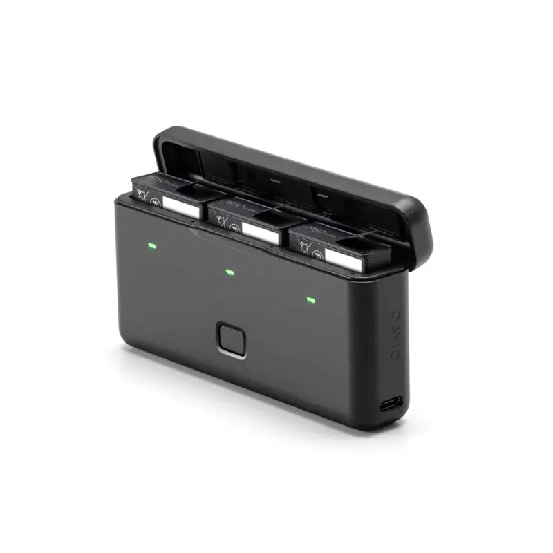 Chargeur DJI de batteries multifonctions 3 pour DJI Osmo 360 Series, Action 6/5 Pro/4/3