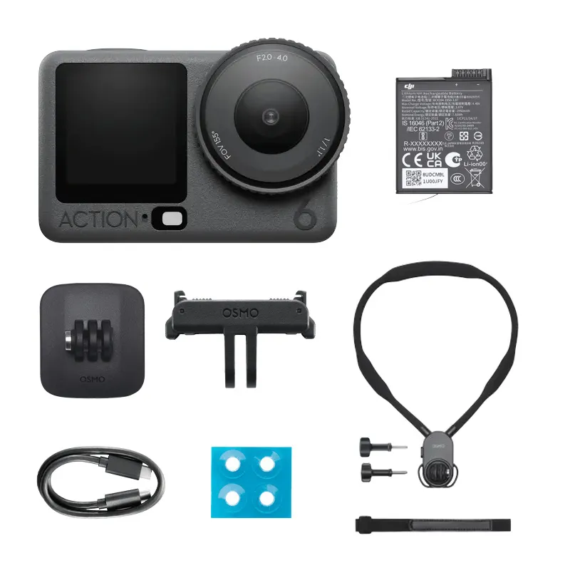DJI Osmo Action 6 Bundle Kit mains libres