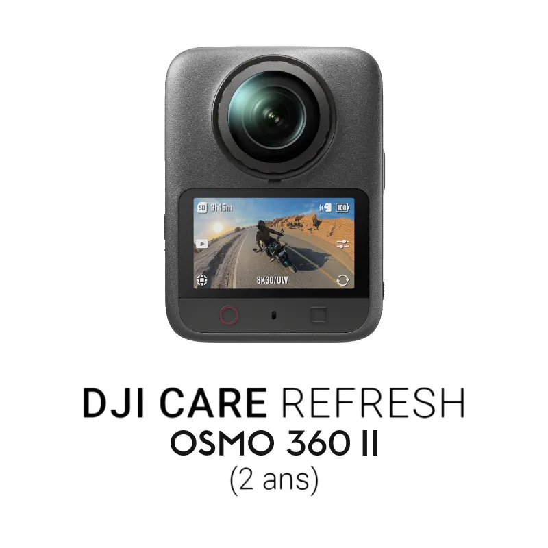 DJI Care Refresh pour DJI Osmo 360 II (2 ans)