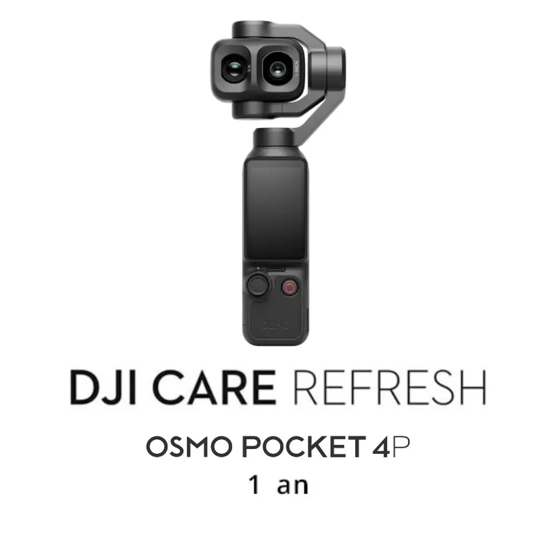 DJI Care Refresh pour DJI Osmo Pocket 4P (1 an)