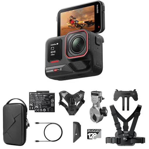 Pack Insta360 Ace Pro 2 - Bundle Moto