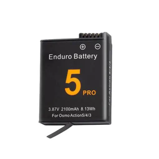 Batterie rechargeable LCE 2100mAh pour DJI Osmo 360 Series, Action 6/5 Pro/4/3