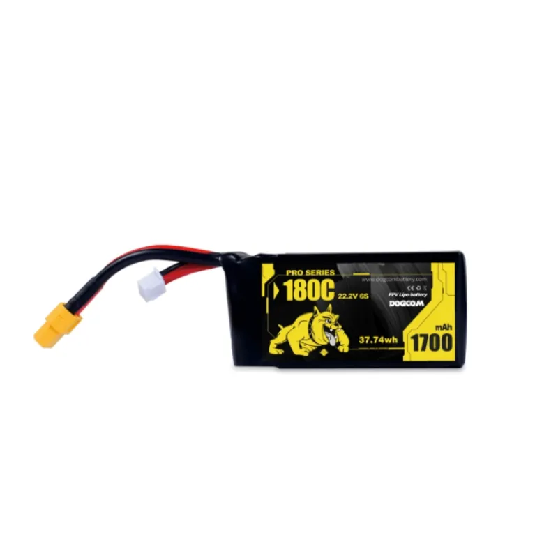 Batterie LiPo Dogcom 6S 1700mAh 180C