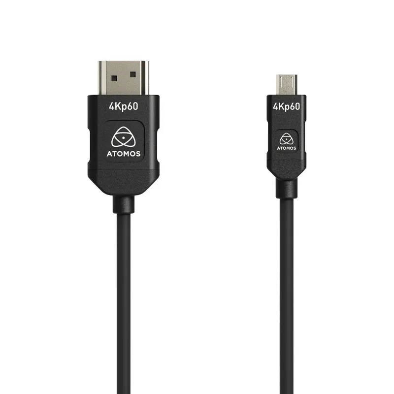 Câble Atomos HDMI 2.0 4K60ips vers Micro HDMI - 45cm