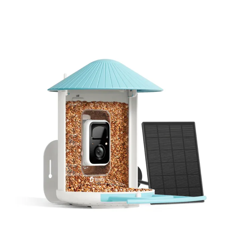 Mangeoire connectée Birdfy Feeder AI avec panneau solaire