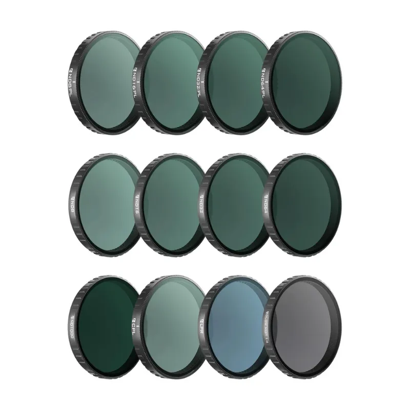 Pack de 12 filtres Freewell Mega pour DJI Osmo Action 6