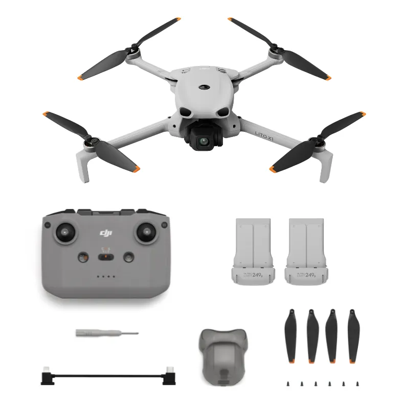 Pack DJI Lito X1 avec radiocommande DJI RC-N3 (2 batteries)