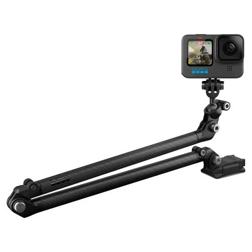 Bras d'extension GoPro Boom et fixations adhésives