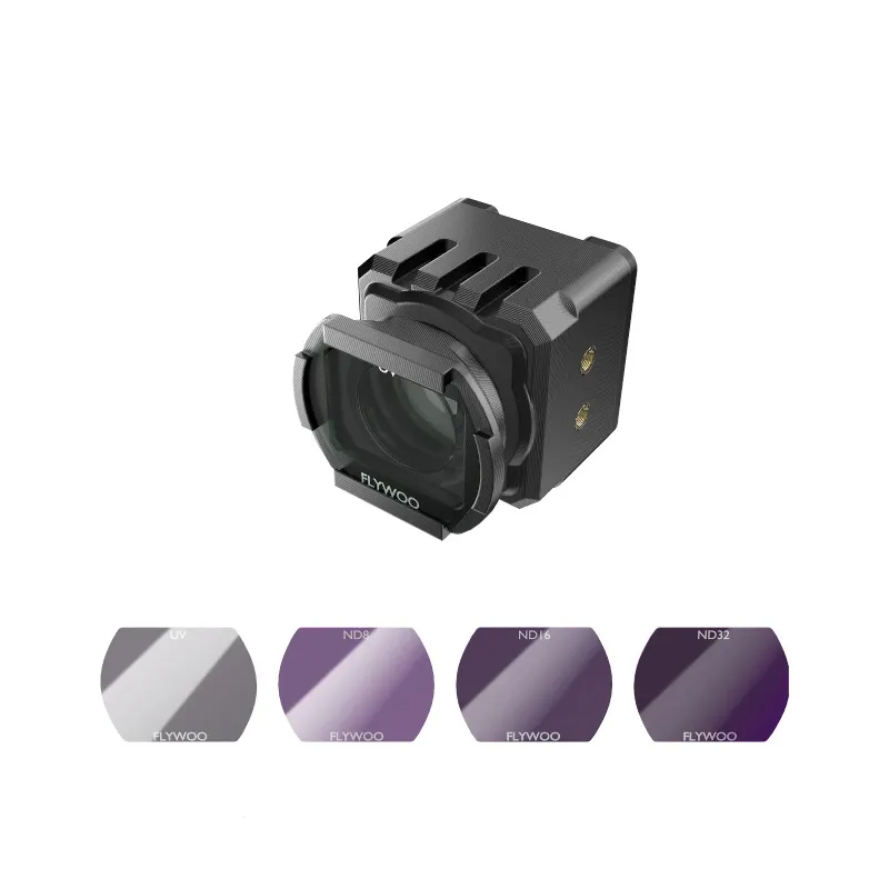 Kit de filtres et objectif grand-angle DJI O4 Flywoo pour châssis DJI O3