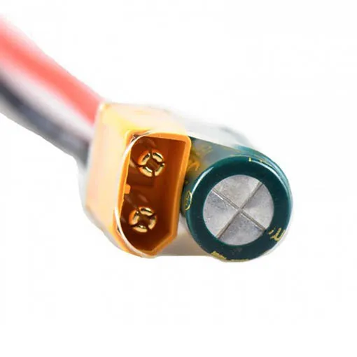 Câble XT60 LemonFPV avec condensateur 2200uF 35V