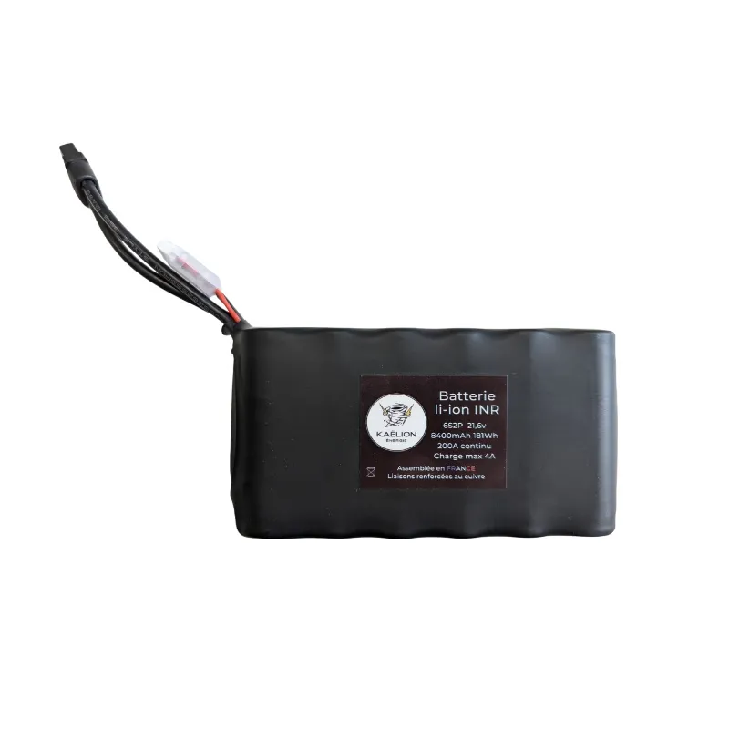 Batterie Li-ion Kaëlion Énergie 21700 6S2P 8400mAh 200A