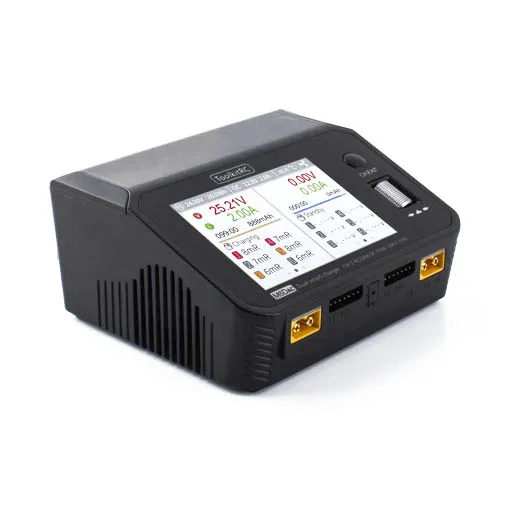 Chargeur ToolKitRC M6DAC AC/DC 6S (AC 200W - DC 2x 350W)