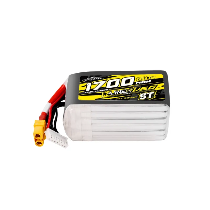 Batterie LiPo Tattu R-Line 6.0 S.T 6S 1700mAh 160C