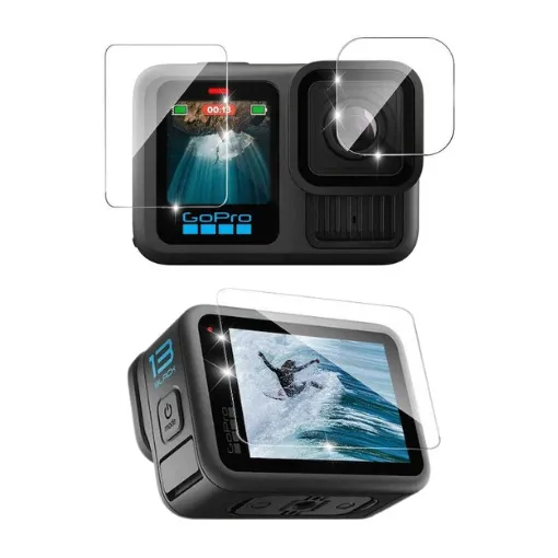 Films de protection en verre trempé LCE pour GoPro HERO13 Black