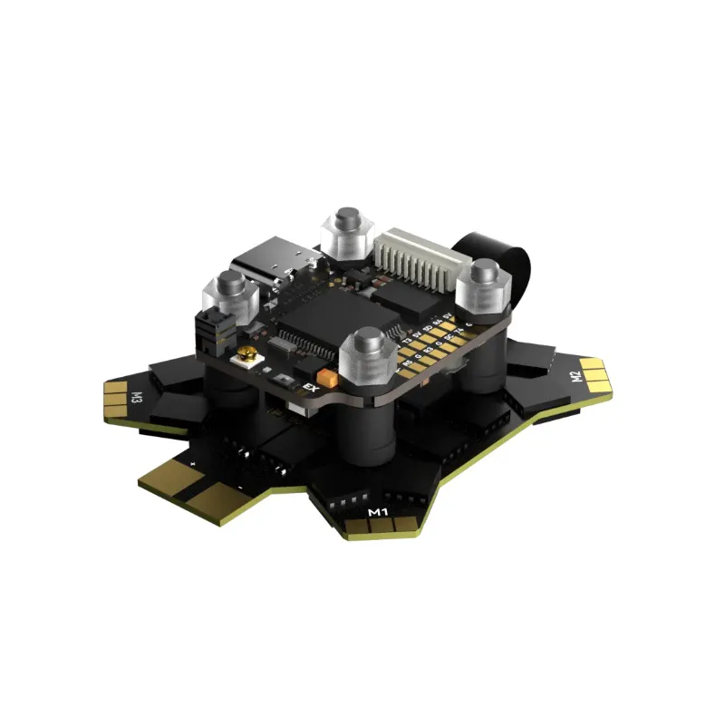 Stack iFlight Borg Mini F722 BL32 60R 60A ICM42688 avec récepteur ELRS 2.4GHz