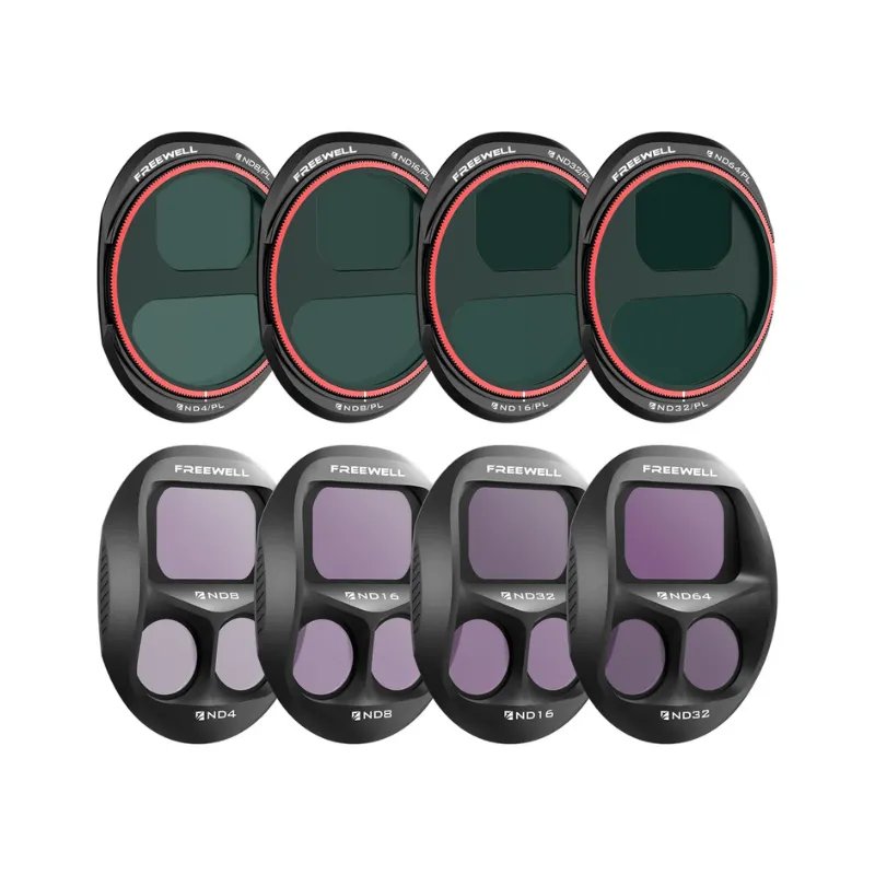 Pack de 8 filtres Freewell All Day pour DJI Mavic 4 Pro