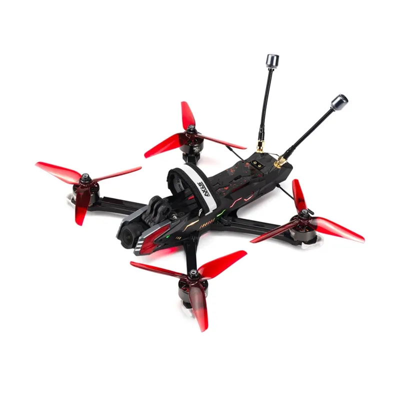 Drone AxisFlying Manta 5" Pro Squashed X DJI O4 Pro 6S avec GPS