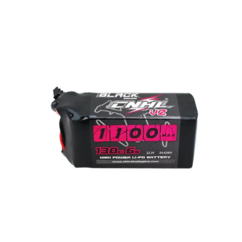 Batterie LiPo CNHL Black Series V2.0 6S 1100mAh 130C
