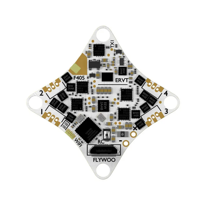 Contrôleur de vol AIO Flywoo Goku F405 ERVT 5A 1S ICM42688P avec ELRS & VTx