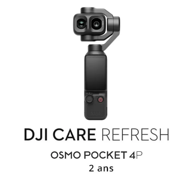 DJI Care Refresh pour DJI Osmo Pocket 4P (2 ans)