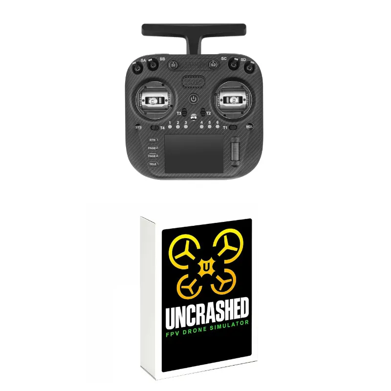 Pack simulateur Uncrashed avec Radiomaster TX15 MAX ELRS 2.4GHz