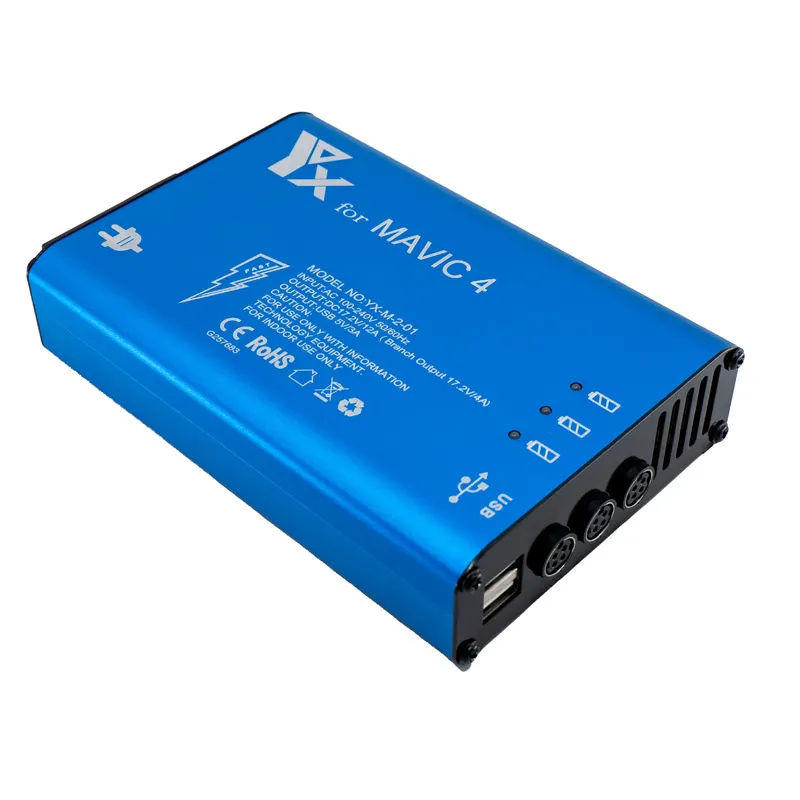 Chargeur multiple YX pour DJI Mavic 4 Pro