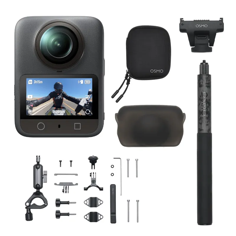 DJI Osmo 360 Bundle vélo (vue arrière)
