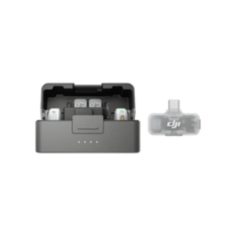 DJI Mic Mini 2S (1RX + 2TX) avec récepteur mobile DJI