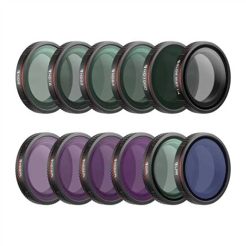 Pack de 12 filtres Freewell Mega pour DJI Osmo Nano