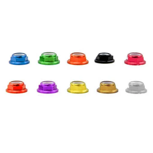 Kit LemonFPV de 10 écrous frein Nylstop low profil M5