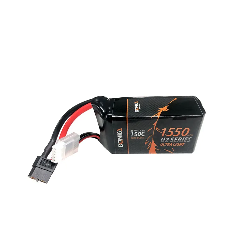 Batterie LiPo Bonka U2 Ultra 4S 1550mAh 150C (XT60)