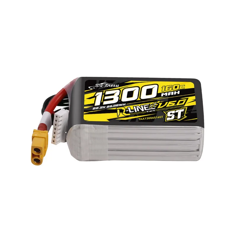 Batterie LiPo Tattu R-Line V6.0 6S 1300mAh 160C