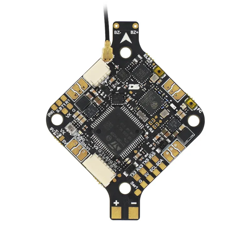 Contrôleur de vol AIO DeepSpace TALOS F405 20A 4S ICM42688P avec ELRS 2.4GHz