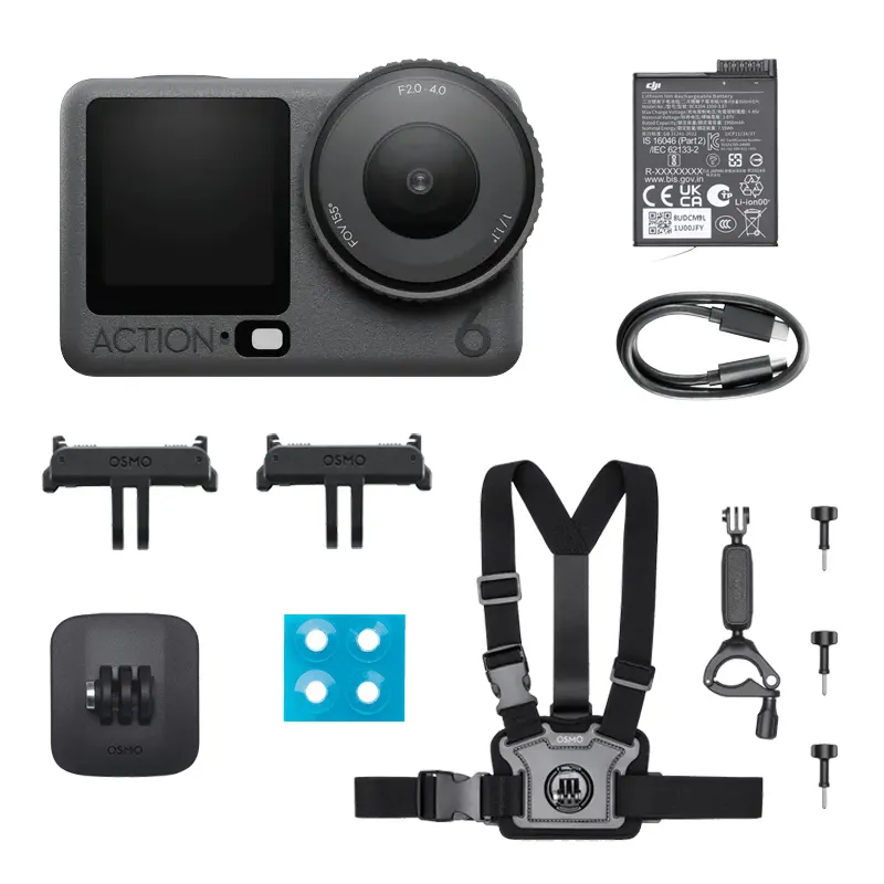 DJI Osmo Action 6 Bundle Moto & VTT