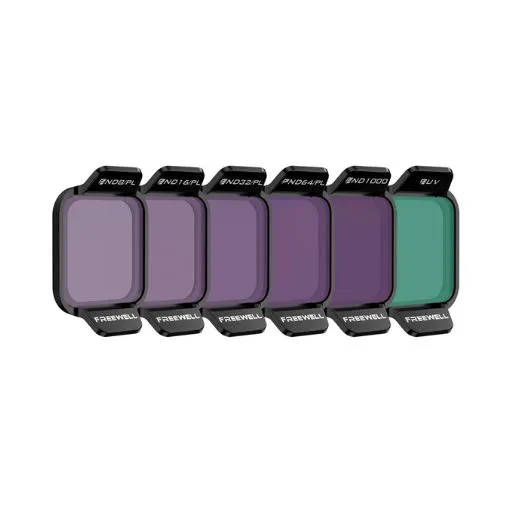 Pack de 6 filtres Freewell Bright Day pour DJI Lito X1/Flip