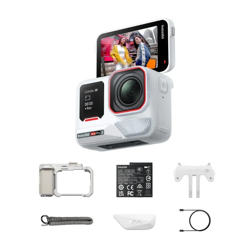 Caméra Insta360 Ace Pro 2 Blanc Arctique Xplorer Bundle