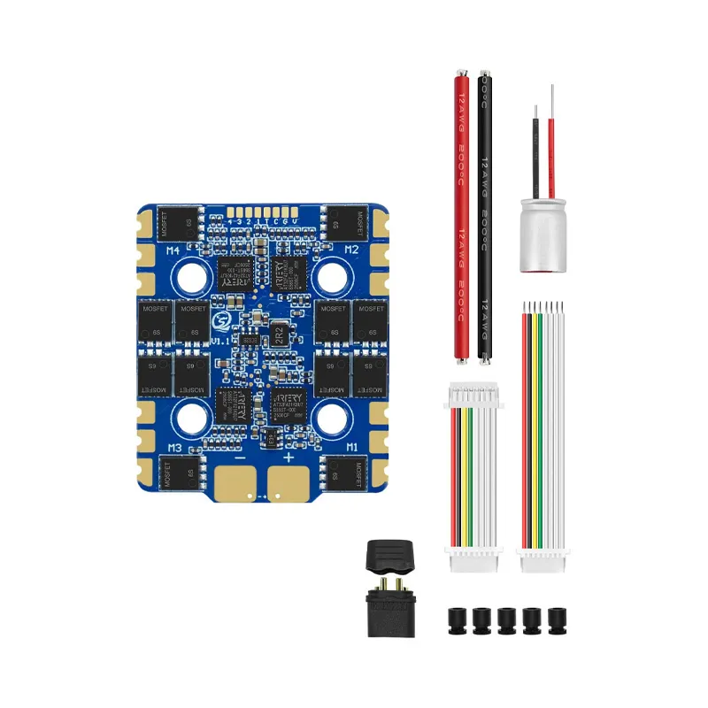 ESC 4en1 Sequre Blueson A1 AM32 65A 6S