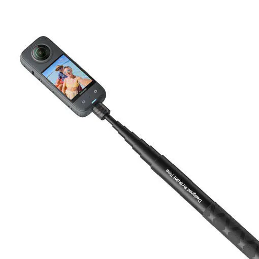 Perche invisible LCE pour caméras 360°