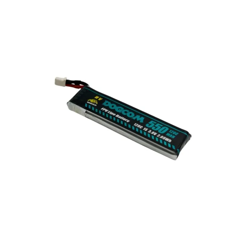 Batterie LiPo Dogcom 1S 550mAh 120C (BT2.0 ou PH2.0)